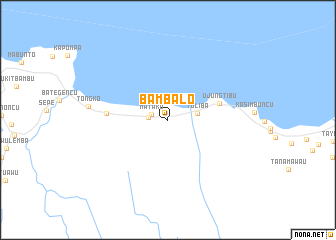 map of Bambalo