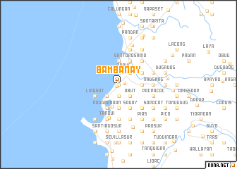 map of Bambanay