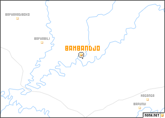 map of Bambandjo