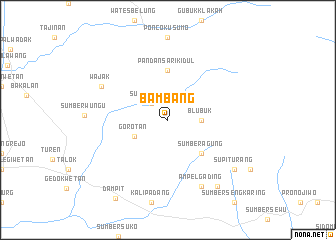 map of Bambang