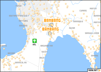 map of Bambang