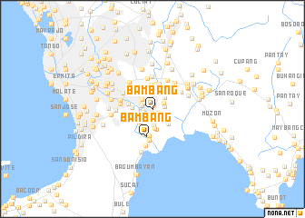 map of Bambang