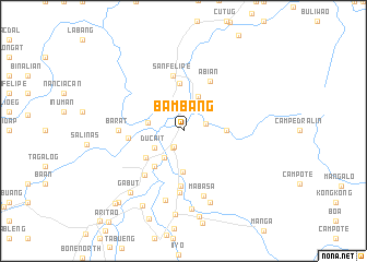 map of Bambang