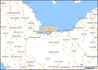 map of Bambang