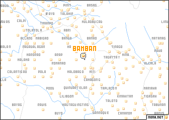 map of Bamban