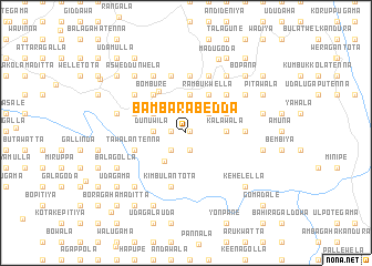 map of Bambarabedda