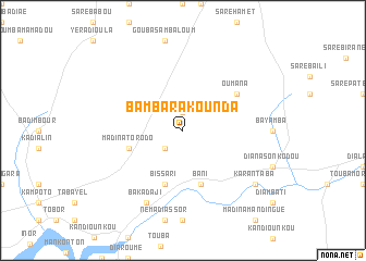 map of Bambarakounda