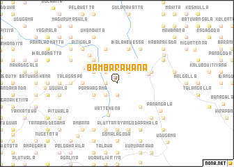 map of Bambarawana