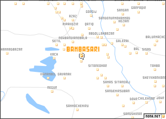 map of Bambāsarī