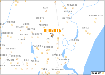 map of Bambate