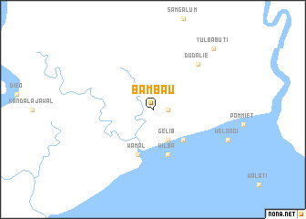 map of Bambau