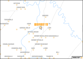 map of Bambaya