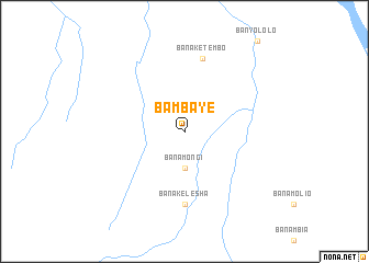 map of Bambaye