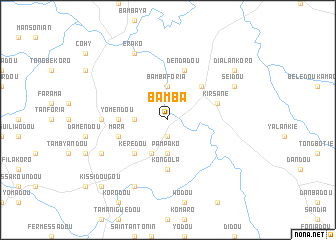 map of Bamba