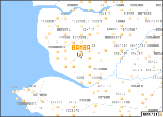 map of Bamba