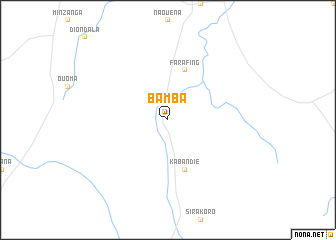 map of Bamba