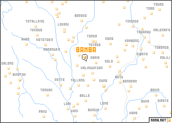 map of Bamba