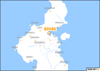 map of Bamba