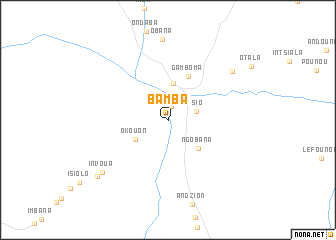 map of Bamba