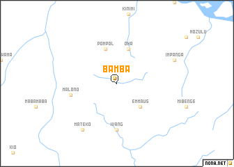 map of Bamba