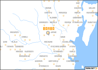 map of Bamba