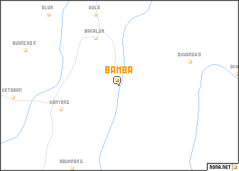 map of Bamba