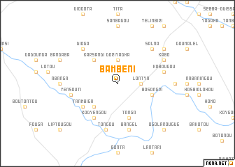 map of Bambéni