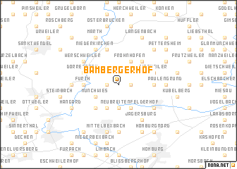 map of Bambergerhof