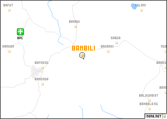 map of Bambili