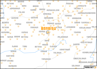 map of Bambisu