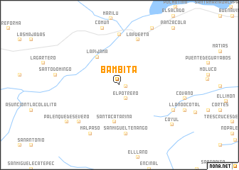 map of Bambita