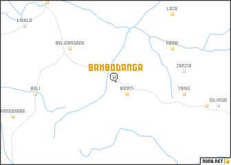 map of Bambodanga