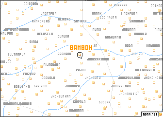 map of Bamboh