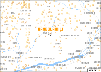 map of Bambolai Kili