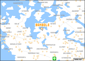 map of Bamböle