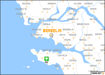 map of Bambolim
