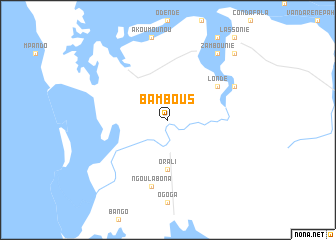 map of Bambous