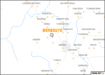 map of Bambouyé