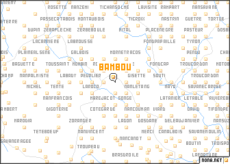 map of Bambou