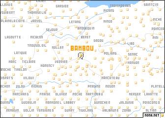 map of Bambou