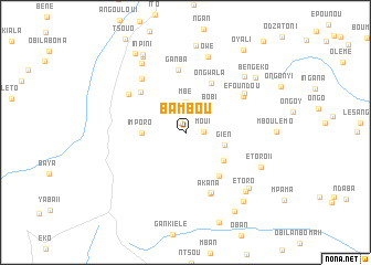 map of Bambou