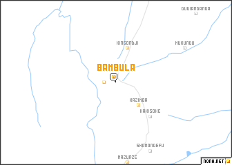 map of Bambula