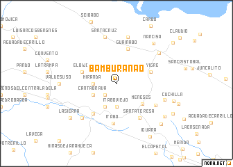 map of Bamburanao