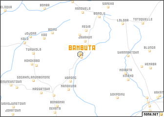 map of Bambuta
