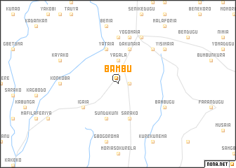 map of Bambu