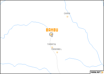 map of Bambu