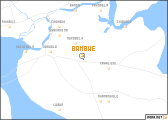 map of Bambwe