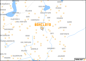 map of Bāmclāya