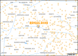 map of Bāmdu Lākha