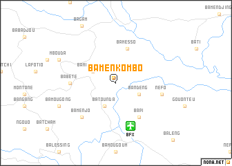 map of Bamenkombo